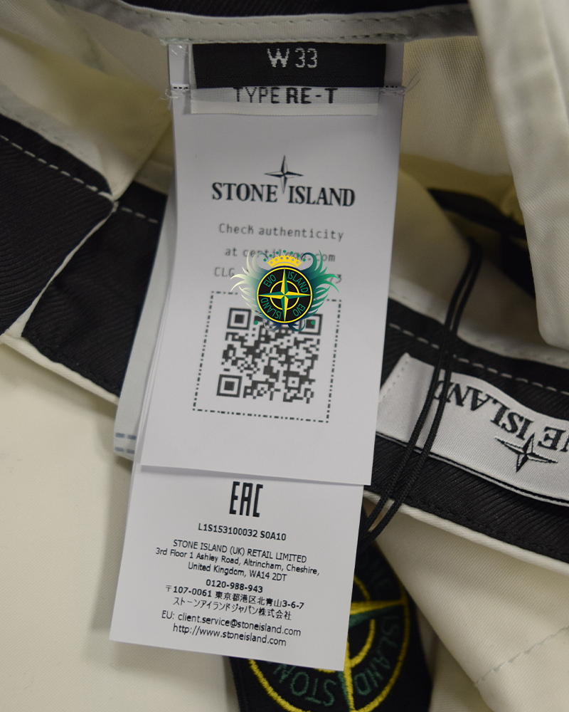 Stone Island Cargos White