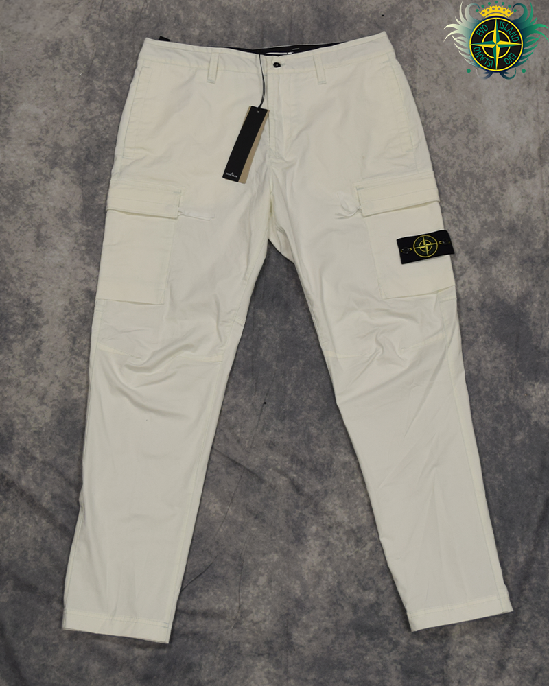 Stone Island Cargos White