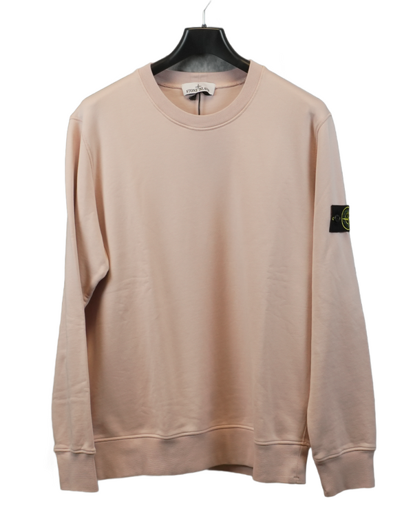 Stone Island Crewneck Sweatshirt Pink front view