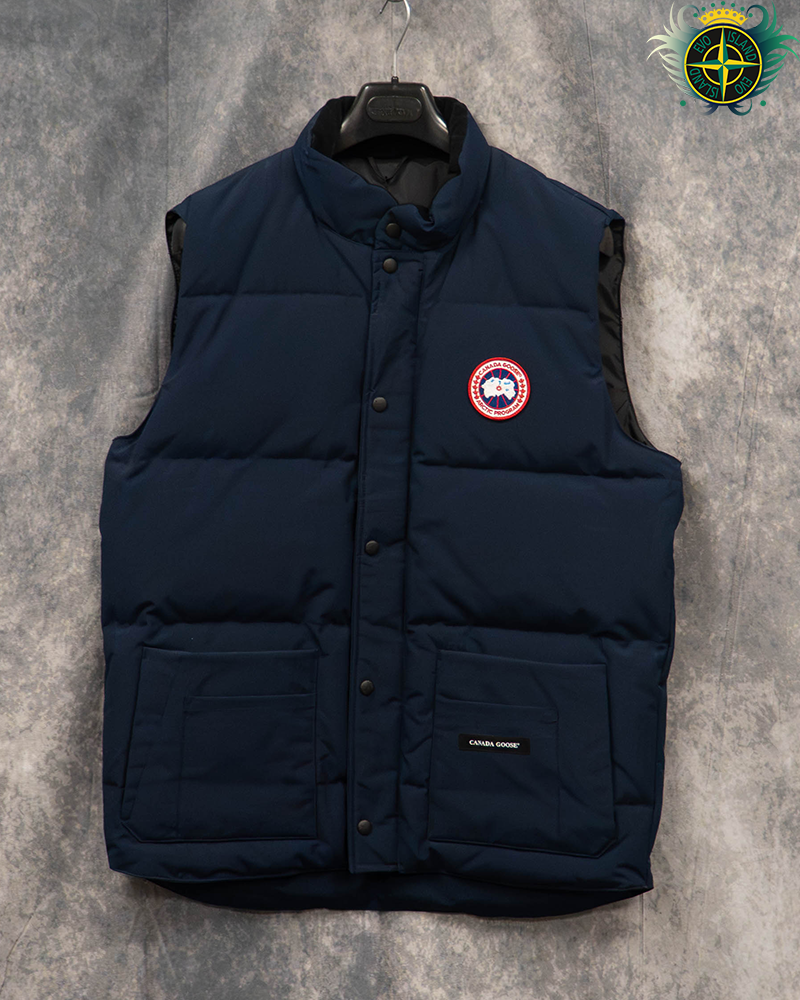 Canada Goose Frestyle Crew Vest Gilet Atlantic Navy Blue