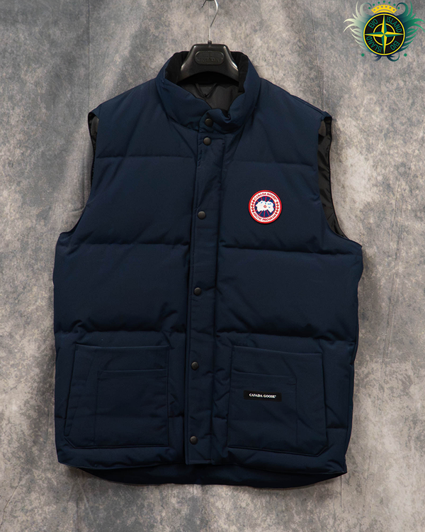 Canada Goose Frestyle Crew Vest Gilet Atlantic Navy Blue