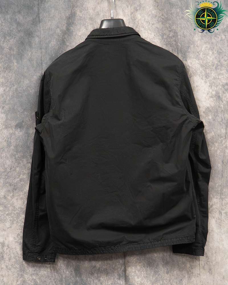 Stone Island Overshirt Washed Black