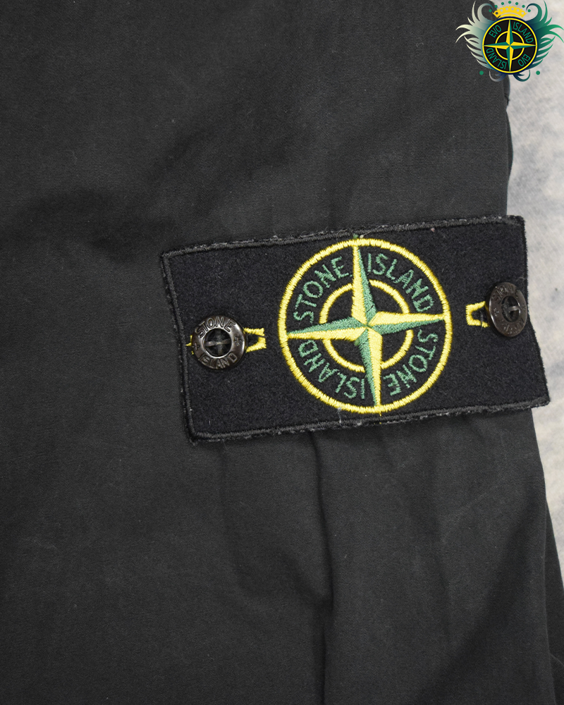 Stone Island Overshirt Washed Black