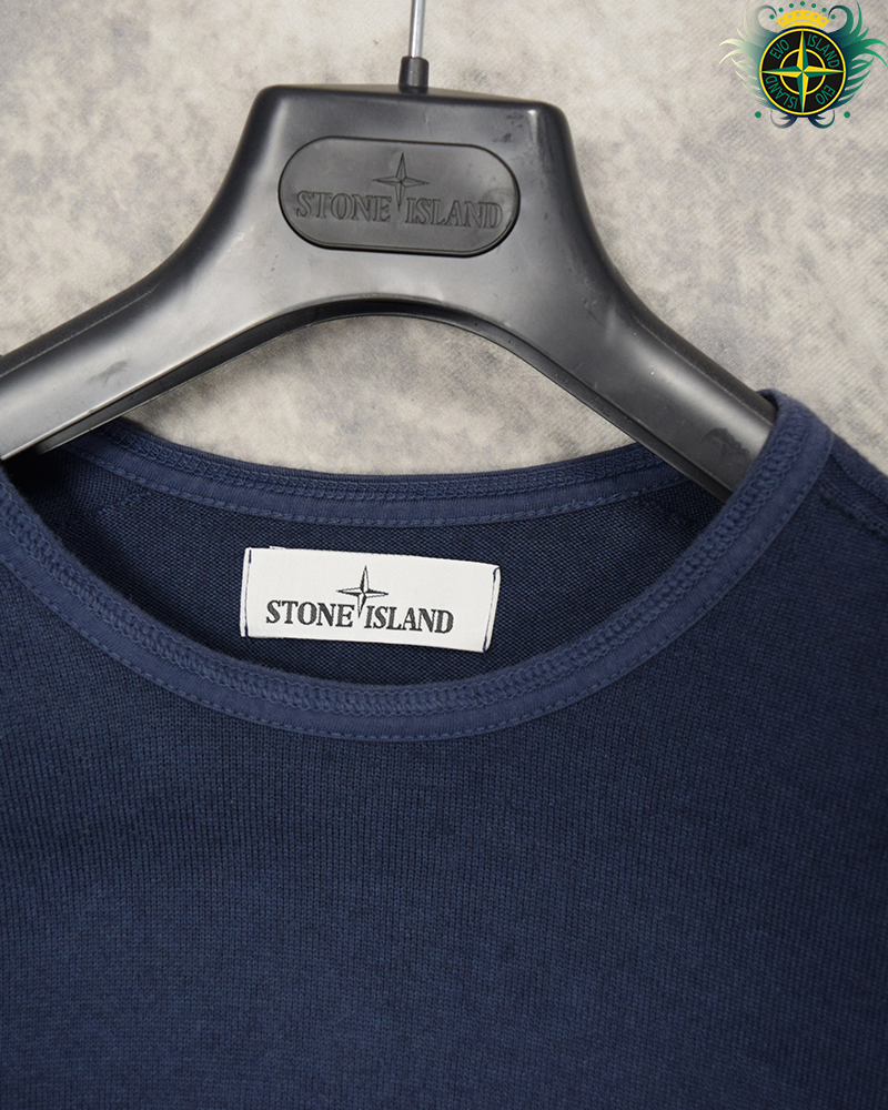 Stone Island Stelina Light weight Knit Navy Blue - M