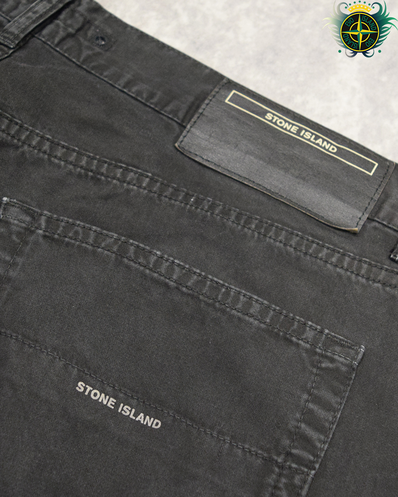 Stone Island Vintage Denim Jeans Washed Black