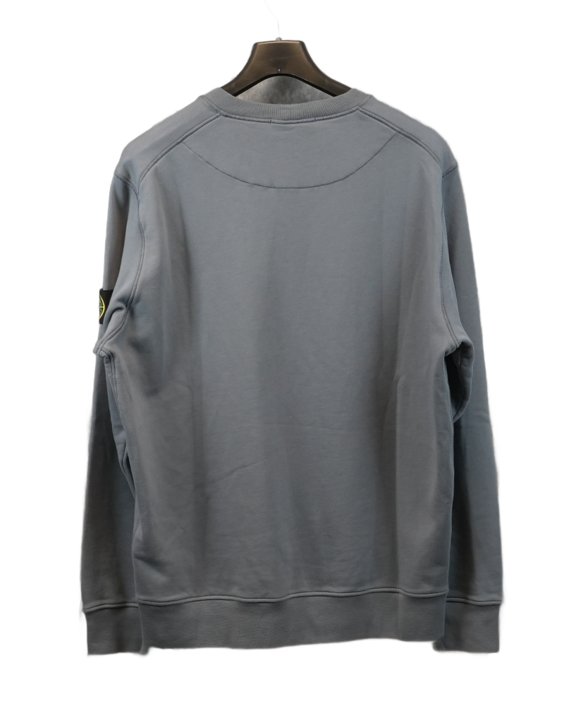 Stone Island Crewneck Sweatshirt Blue back view
