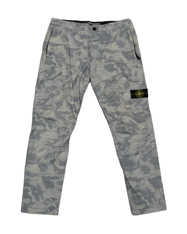 Stone Island Camo Cargos - 32 RET