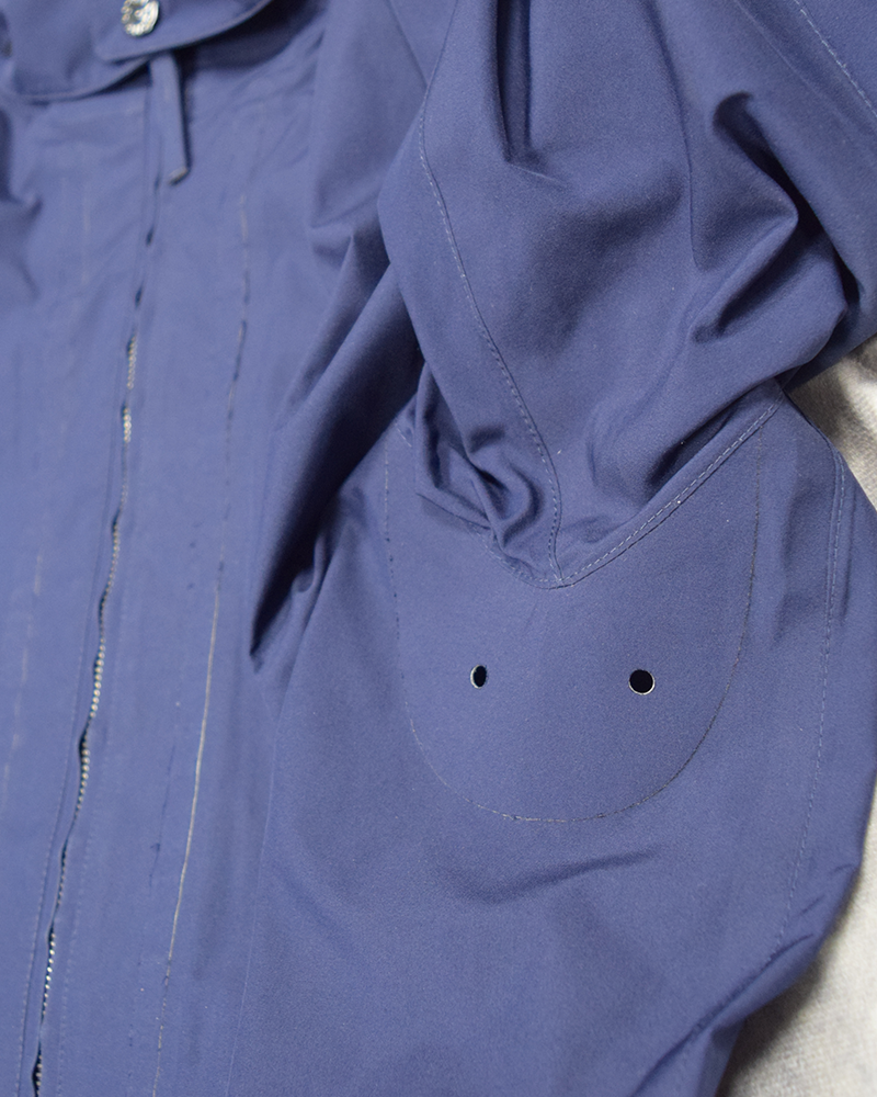 Stone Island Special Process tank Shield Multi Layer Fusion Technology Jacket Navy Blue