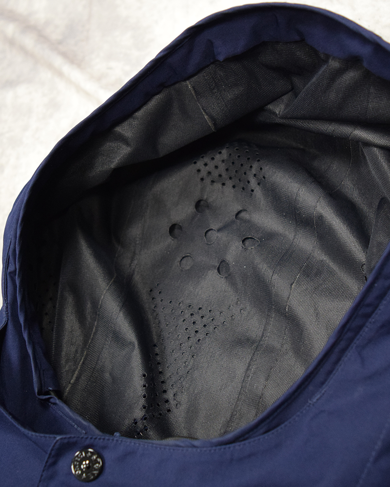 Stone Island Special Process tank Shield Multi Layer Fusion Technology Jacket Navy Blue
