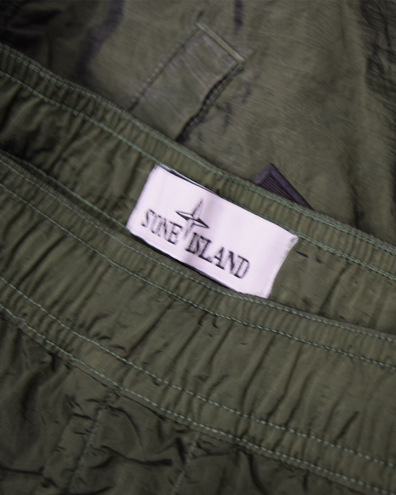 Stone Island Nylon Metal Swim Shorts Green