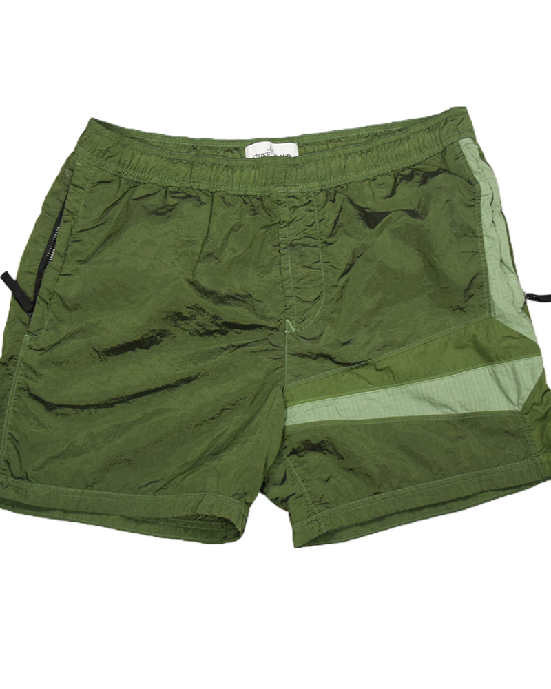 Stone Island Nylon Metal Swim Shorts Green