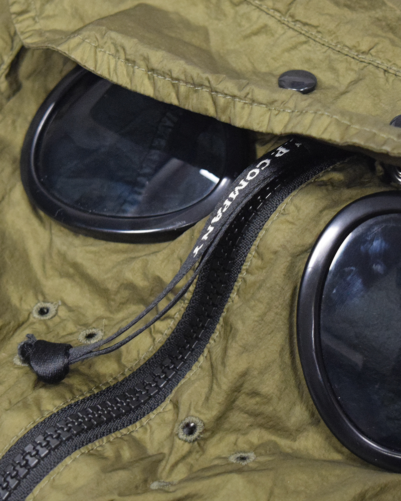 C.P Company X adidas Explorer Goggle Jacket Green