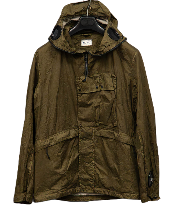 C.P Company X adidas Explorer Goggle Jacket Green