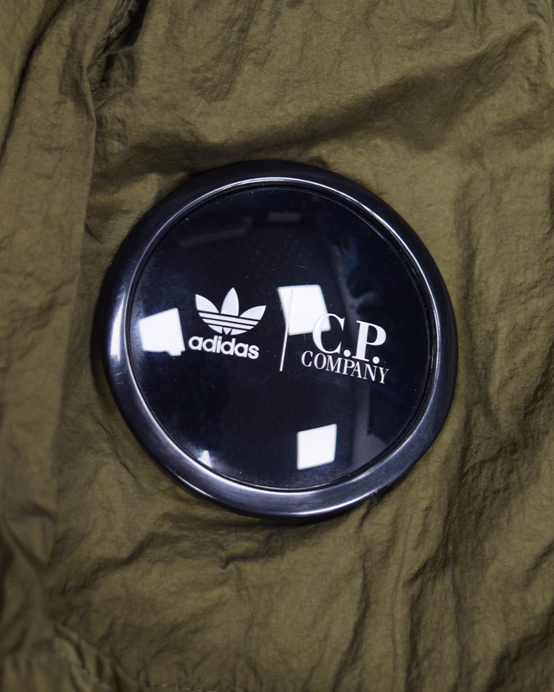 C.P Company X adidas Explorer Goggle Jacket Green