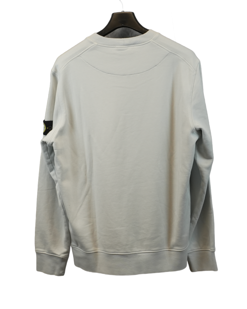 Stone Island Crewneck Sweatshirt Light Blue back view