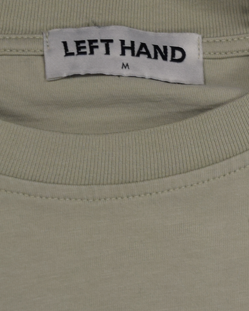 Left Hand Chest Logo T-Shirt Stone
