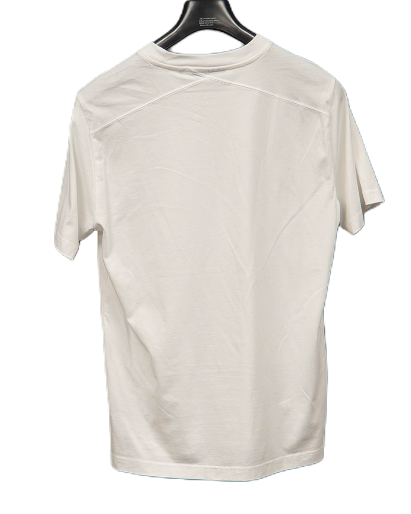 MA. Strum Chest Pocket Print T-Shirt White - MED