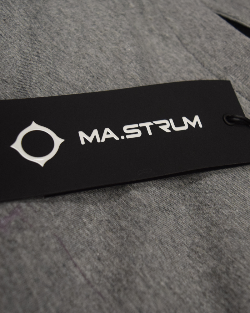 MA. Strum Chest Pocket Print T-Shirt Grey - MED