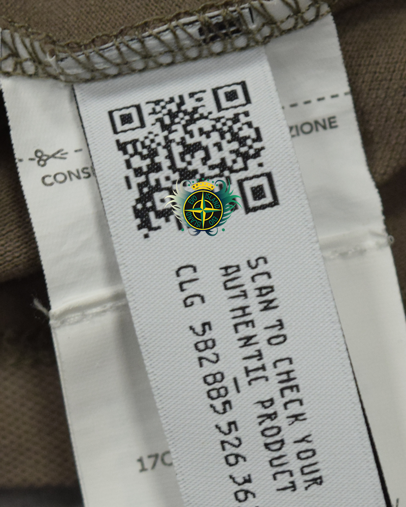 C.P Company Chest Logo Polo Shirt Khaki - SML