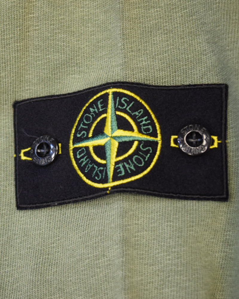 Stone Island Crewneck Sweatshirt Green detail view