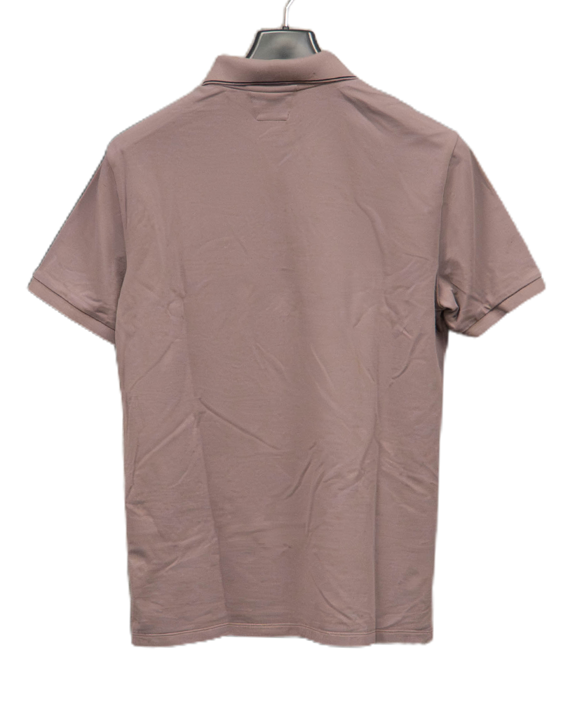 C.P Company Chest Logo Polo Shirt Purple - SML