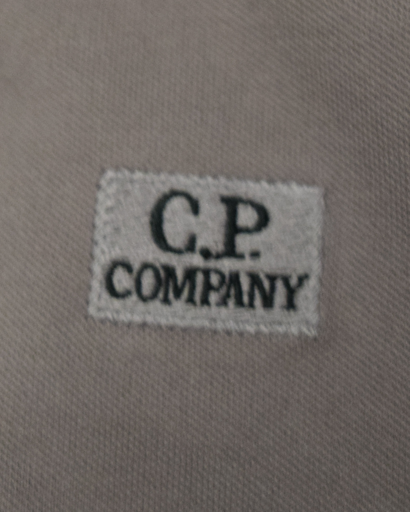 C.P Company Chest Logo Polo Shirt Purple - SML