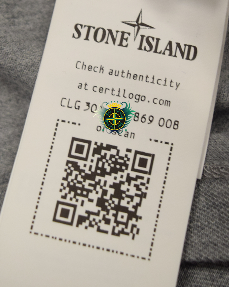 Stone Island Patch Logo Polo Shirt Grey - SML