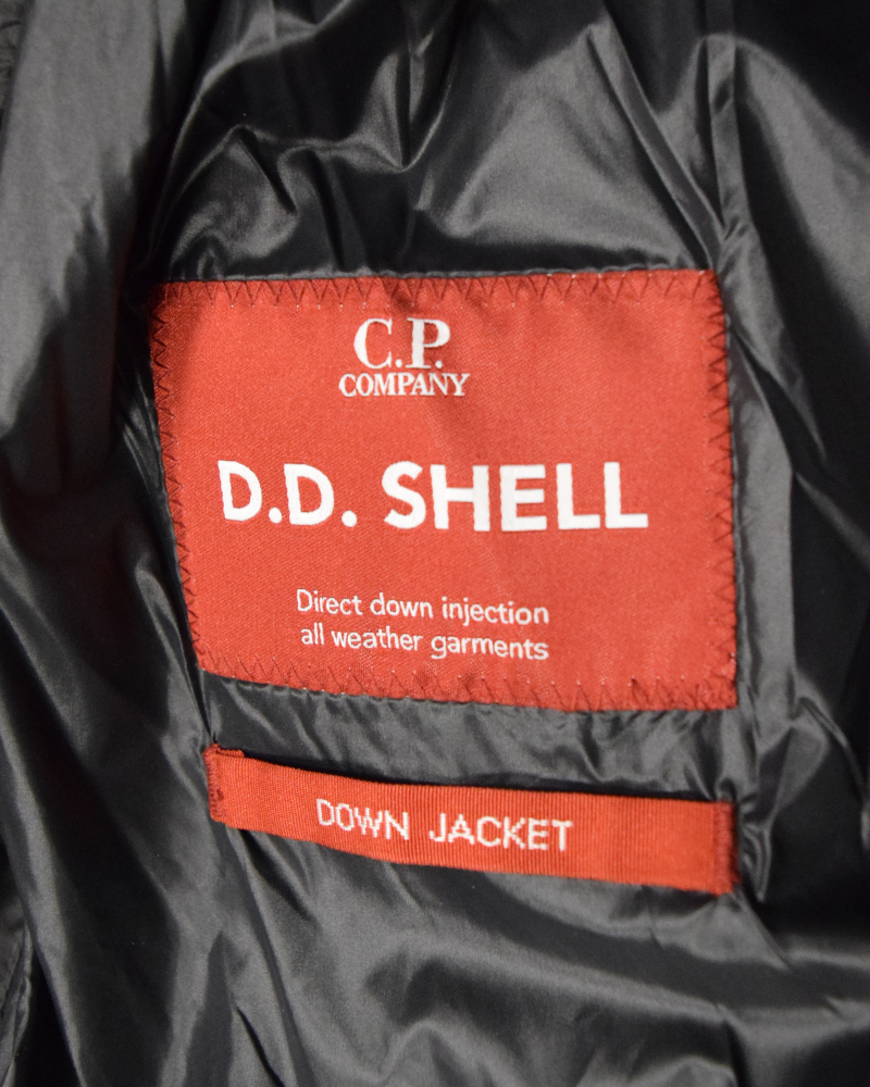 C.P Company D.D. Shell Goggle Jacket Black
