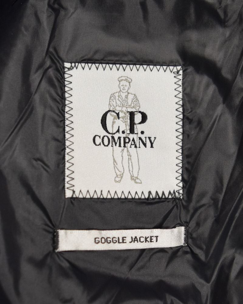 C.P Company D.D. Shell Goggle Jacket Black