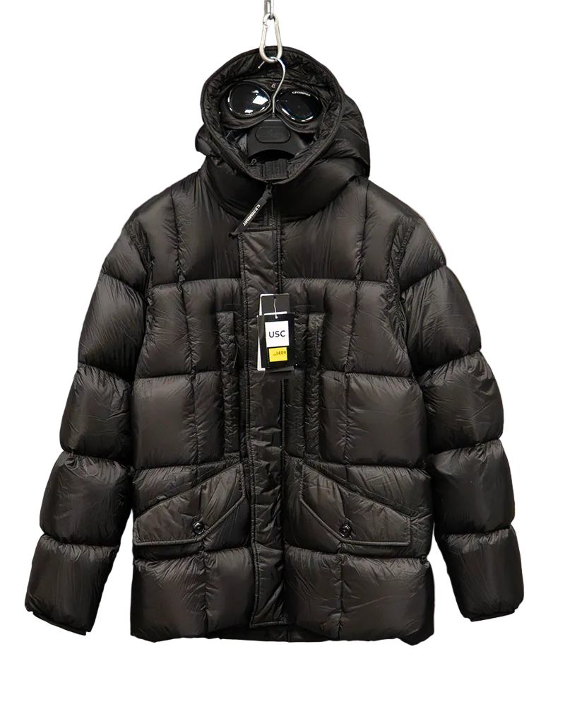 C.P Company D.D. Shell Goggle Jacket Black