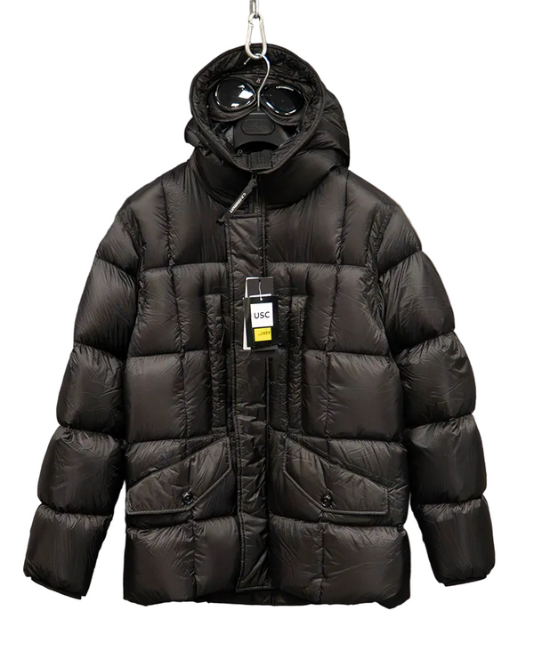 C.P Company D.D. Shell Goggle Jacket Black