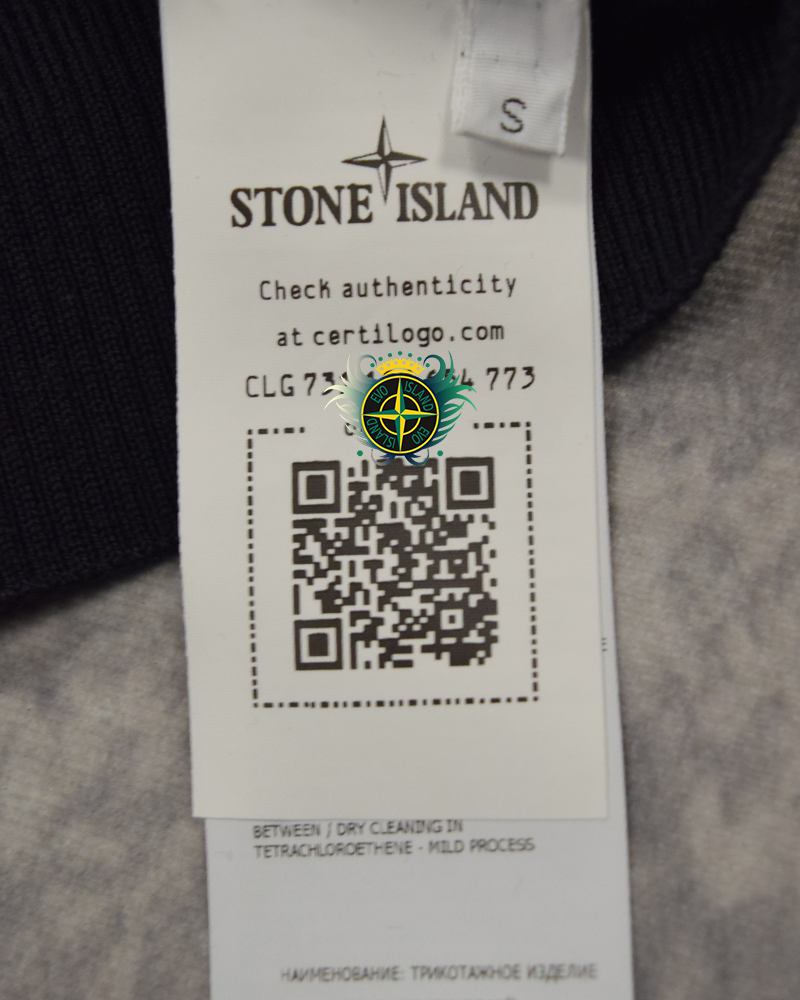 Stone Island Lightweight Knit Jumper Back - SML