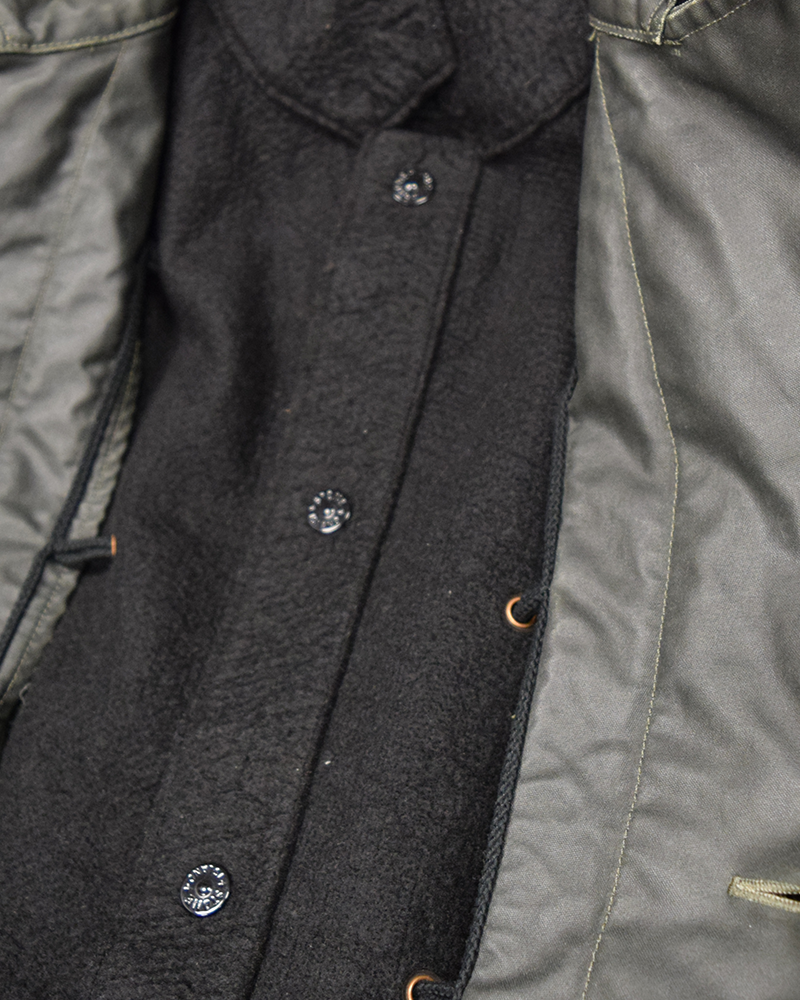 Stone Island Waxed Ice Jacket Green