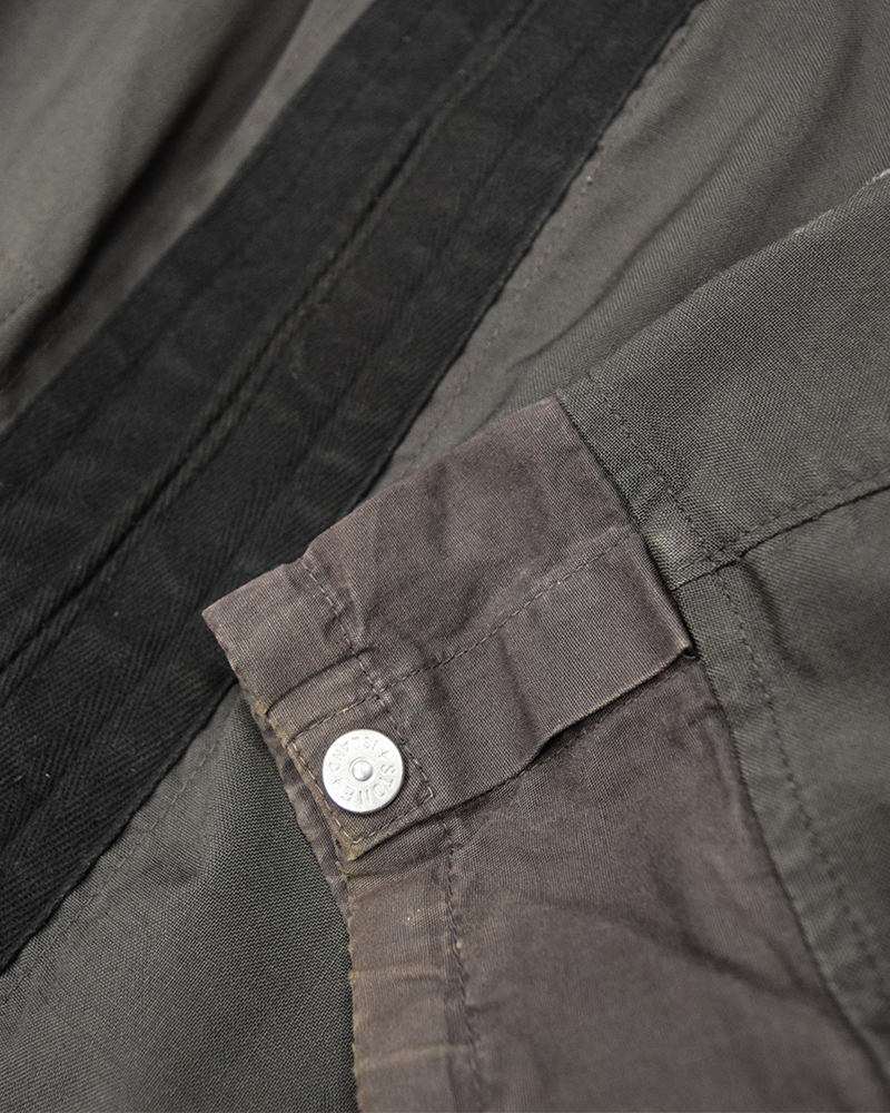 Stone Island Vintage Resin Wool Jacket Grey