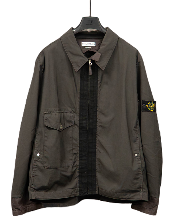 Stone Island Vintage Resin Wool Jacket Grey