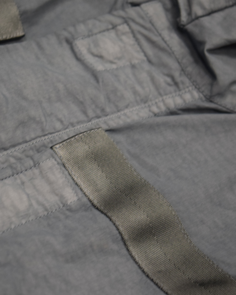 C.P Company Flat Nylon lens Overshirt Blue