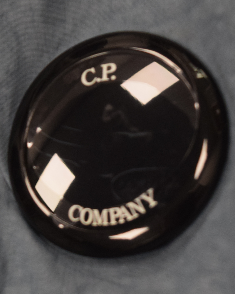 C.P Company Flat Nylon lens Overshirt Blue