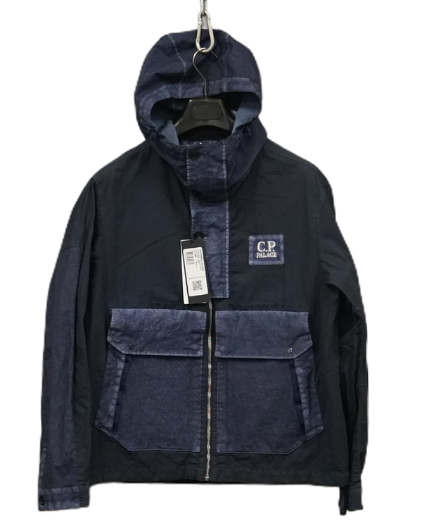 C.P Company X Palace 50 Fili Heavy Mixed Jacket Blue