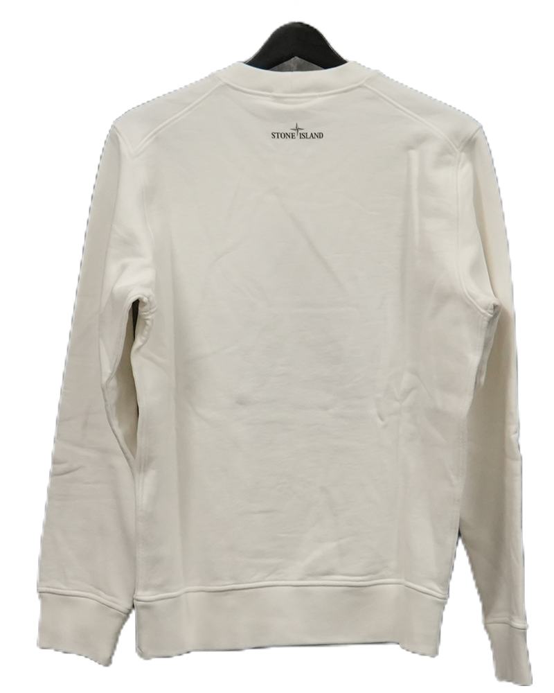 Stone Island Graphic Sweatshirt White