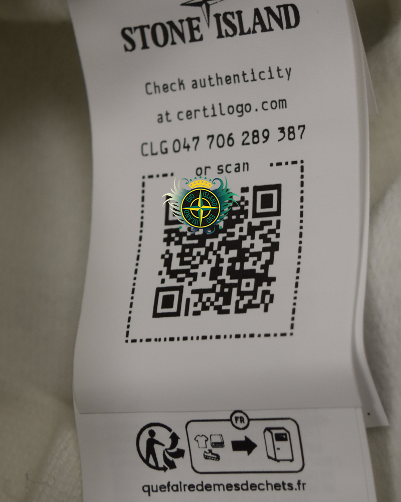 Stone Island Graphic Sweatshirt White