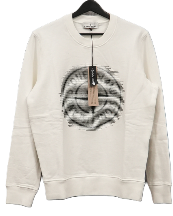 Stone Island Graphic Sweatshirt White