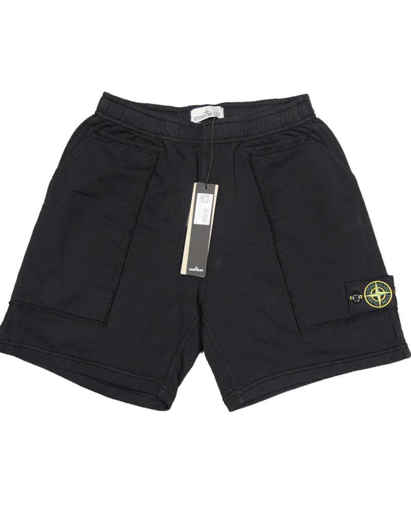 Stone Island Jogger Shorts Black