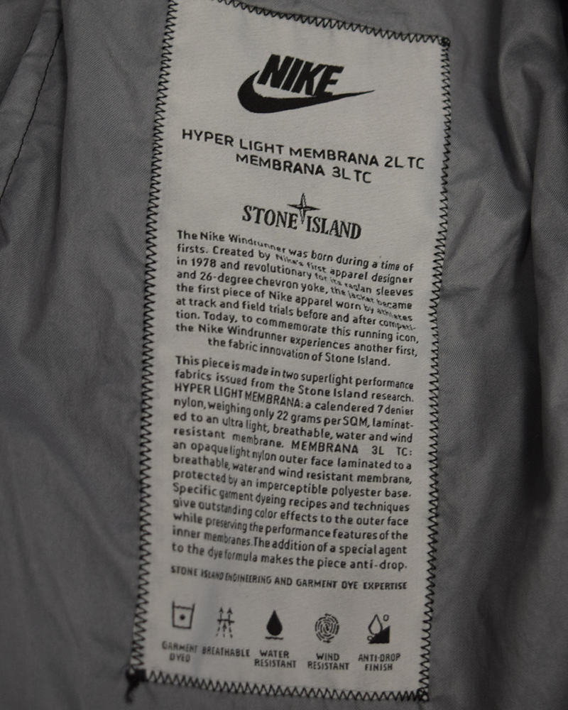 Stone Island X Nike Hyper Light Membrana Black