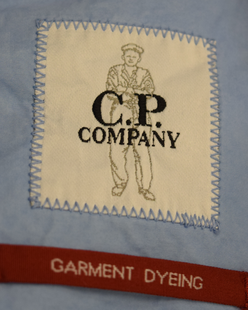C.P Company Garment Dyed Microreps Jacket Sky Blue