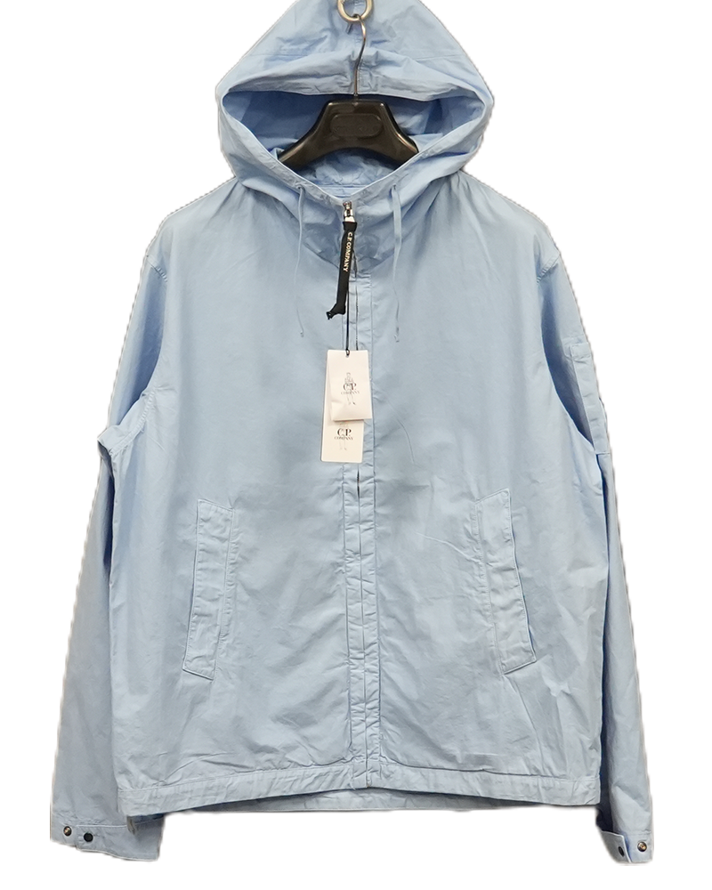 C.P Company Garment Dyed Microreps Jacket Sky Blue