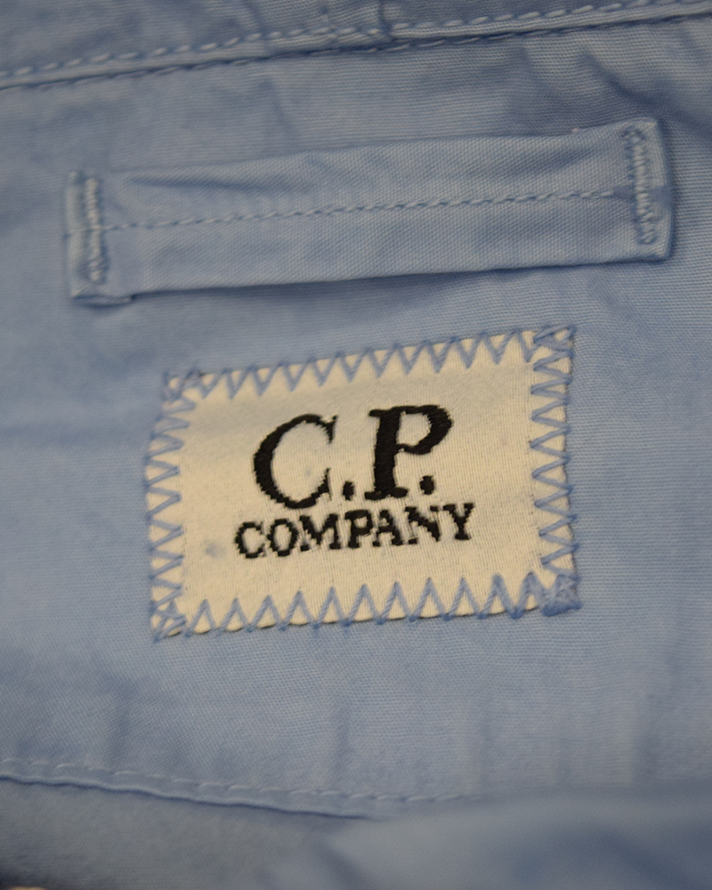 C.P Company Garment Dyed Microreps Jacket Sky Blue