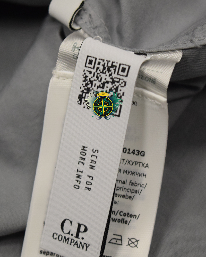 C.P Company Chrome R Lens Jacket Silver