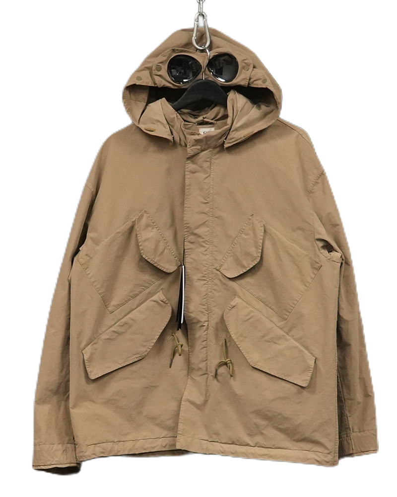 C.P Company Micro Kei Goggle Jacket Beige - LRG
