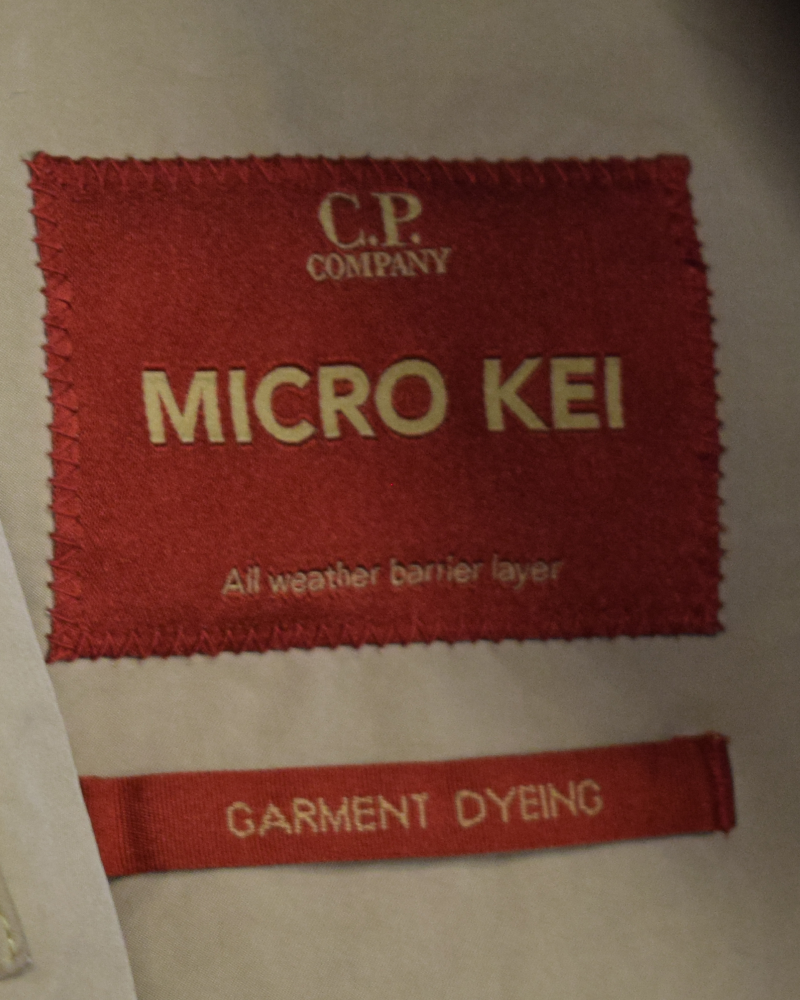 C.P Company Micro Kei Goggle Jacket Beige - LRG