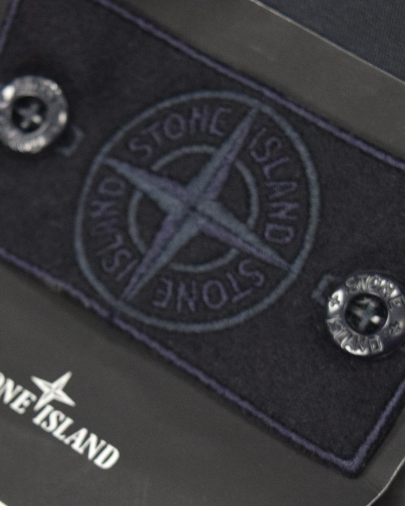 Stone Island Gabardine Doppio Ghost Jacket  Navy Blue